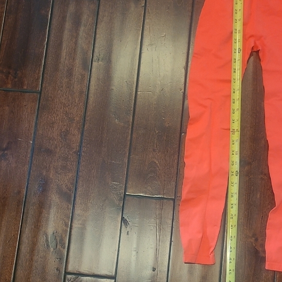 Free People Movement Neon Orange Sleeveless Open Back Jumpsuit Size XS/S NWOT - Picture 11 of 15